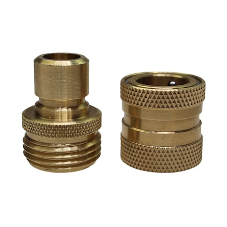Coilhose Pneumatics Water Hose Coupler & Connector Set 100K